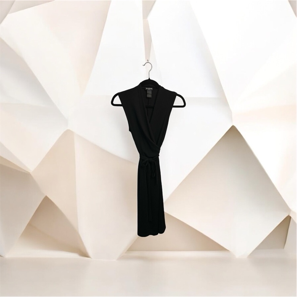 BCBG Paris wrap knot dress